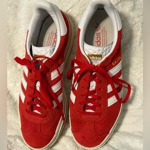 Adidas Gazelle Bold in Red size 9 US 41 1/8 EU